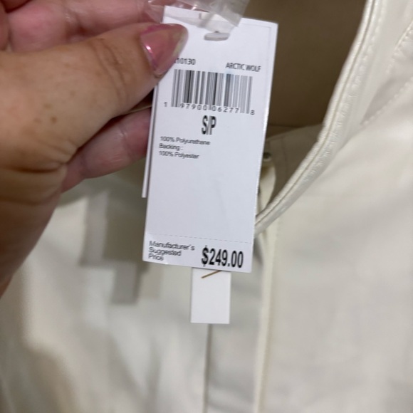 New  House of Harlow 1960 Faux Leather Shirt Dress S USD $250 - Picture 5 of 7